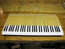 Church organ keyboard