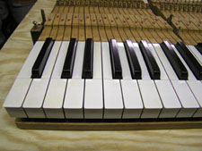 piano keytops ivory restoration